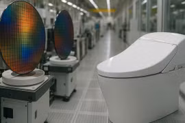 Hãng bồn cầu Nhật bất ngờ thành “ngôi sao AI”