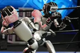 Robot giống người đầu tiên thi đấu quyền anh gây sửng sốt