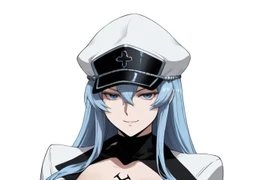 AI tái hiện Esdeath đầy quyến rũ và đáng sợ 