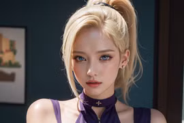  AI tái tạo Ino Yamanaka với vẻ đẹp trưởng thành cuốn hút