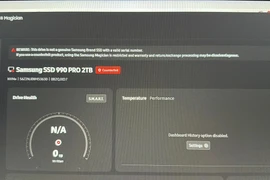 Ham rẻ mua SSD Samsung 2TB giả, Windows cũng bó tay