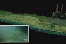 Phát hiện tàu ngầm Mỹ nguyên vẹn sau hơn 100 năm mất tích