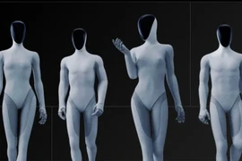 IRON có thể tùy chỉnh màu da, kiểu tóc, vóc dáng và trang phục, tương tự robot Neo của Na Uy.