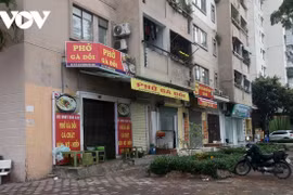 Ki-ốt tại Khu đô thị Việt Hưng nhộn nhịp trở lại