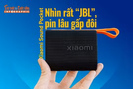 [INFOGRAPHIC] Xiaomi Sound Pocket, nhìn rất “JBL”, pin lâu gấp đôi