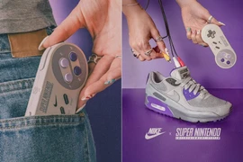 Giày Nike tích hợp máy SNES gây sốt cộng đồng