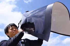 Nhật Bản tung công nghệ pin mỏng như giấy tại Expo 2025 