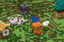 1.000 AI tự lập làng trong Minecraft, tạo văn minh lạ