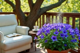  Cây cảnh chữa lành, hoa nở như chuông gió, xanh biếc mùa hè