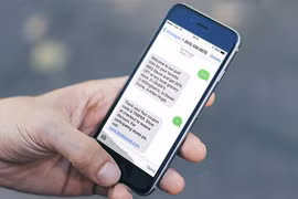 Cảnh báo tin nhắn chứa link đăng nhập SMS