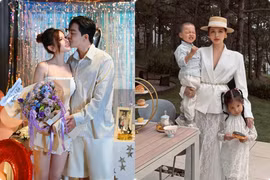 Hot face sao Việt: Vợ chồng Thu Thuỷ kỷ niệm 7 năm bên nhau