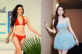 Thuý Ngân từng trượt top Hoa hậu, nay đẹp như Lưu Diệc Phi