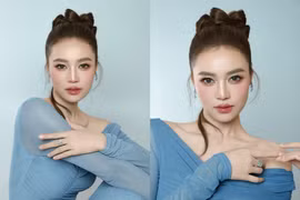 Ninh Dương Lan Ngọc chuộng phong cách tiểu thư ngọt ngào ở tuổi 36