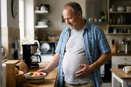 Mỡ bụng có thể ảnh hưởng tới testosterone nhiều hơn tuổi tác