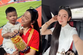 Bà xã Quang Hải được báo Thái Lan khen, nhan sắc đời thực ra sao?