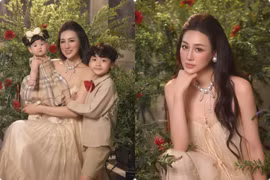 Á hậu Tú Anh tuổi 32 viên mãn bên chồng doanh nhân kém tuổi