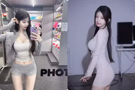 Người đẹp Hàn Quốc diện quần ngắn cũn chỉ bằng gang tay 