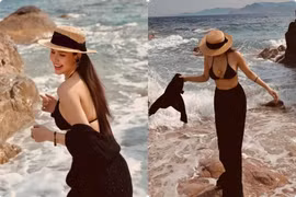 Mẹ hai con Phanh Lee khoe thân hình nuột nà ở vịnh Vĩnh Hy