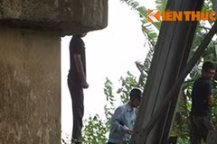 Phát hiện người đàn ông treo cổ ở gầm cầu Long Biên