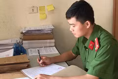 Cảnh sát hình sự được ông lão gửi thư cảm ơn đã cứu mạng