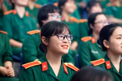 Chỉ có 3 học viện, trường quân đội tuyển sinh nữ năm 2021