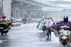 Miền Bắc đón không khí lạnh cuối mùa gây mưa dông diện rộng