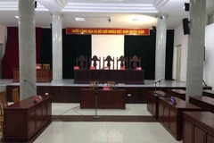 Cận cảnh hội trường xét xử ông Đinh La Thăng