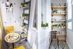 Biến ban công chật chội thành "thiên đường thư giãn" tại nhà