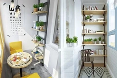 Biến ban công chật chội thành "thiên đường thư giãn" tại nhà