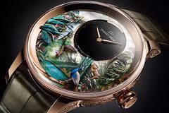 Cận cảnh đồng hồ vườn chim 18 tỷ đồng vừa đến VN