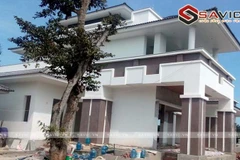 Ngắm biệt thự hai tầng phong cách siêu hiện đại ở Hưng Yên