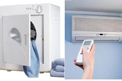 Trời nồm ẩm, nên lắp máy sấy hay điều hòa?