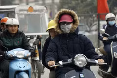 Không khí lạnh tràn về miền Bắc và Hà Nội trong đêm nay 