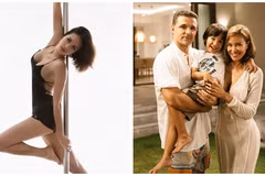 MC gợi cảm nhất showbiz Việt mê múa cột, được chồng Tây chiều chuộng