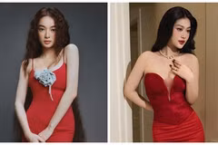 Đọ vẻ gợi cảm giữa Hoa hậu Thiên Ân và Kaity Nguyễn