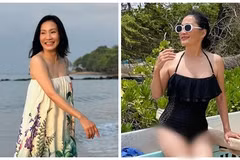 Sau ly hôn, nữ diễn viên Hồng Đào ngày càng gợi cảm