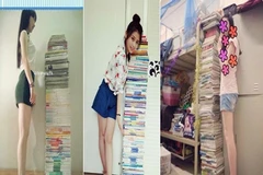 Xem giới trẻ “bạo hành” sách vở... xả xì trét