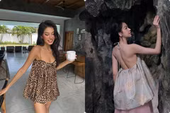Thảo Nhi Lê gợi cảm ở Bali, Hoa hậu Thanh Thuỷ khoe lưng trần