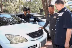 Loạt ôtô hạng sang ăn cắp sắp bị tuồn sang ASEAN