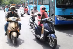 Dự báo thời tiết: Bắc Bộ nắng nóng, độ ẩm không khí thấp