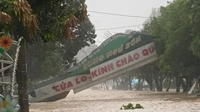 Bão số 5 gây mưa lớn trên diện rộng, nguy cơ lũ quét và sạt lở đất