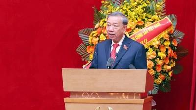 Tổng Bí thư Tô Lâm: Công an nhân dân nỗ lực bứt phá lập nên những kỳ tích mới