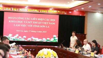 Liên hiệp các Hội Khoa học và Kỹ thuật Việt Nam làm việc với UBND tỉnh Sơn La