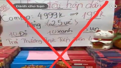 Cảnh báo hình thức lừa đảo livestream xổ số cào trúng thưởng