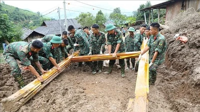 MTTQ Việt Nam phân bổ 131 tỷ đồng hỗ trợ Nghệ An, Điện Biên, Sơn La khắc phục hậu quả mưa lũ