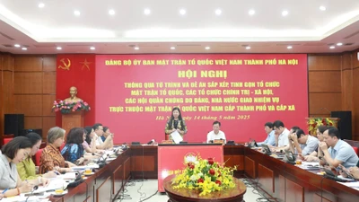 Hà Nội: Thông qua đề án sắp xếp, tinh gọn MTTQ, các tổ chức chính trị - xã hội