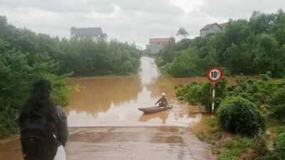 Cảnh báo nguy cơ lũ đặc biệt lớn trên các sông ở miền Bắc