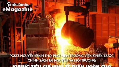 Khung tiêu chí kinh tế tuần hoàn cho ngành thép Việt Nam hướng tới Net Zero