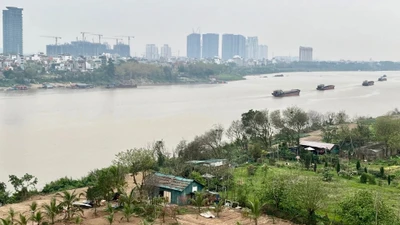 Hà Nội chỉ đạo xử lý vụ “xẻ thịt” bãi giữa sông Hồng