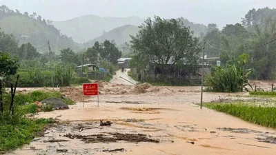 Phú Thọ cảnh báo lũ lớn trên các sông, suối